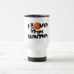 I Liebe diese Spiel-Basketball-Reise-Tasse Reisebecher