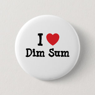 I Liebe Dim Sum T - Shirt Button