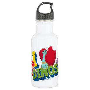 I Liebe Dinos Dino Ranch Edelstahlflasche