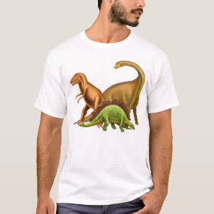 I Liebe-Dinosaurier-Erwachsen-T - Shirt