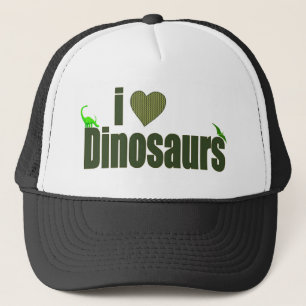 I Liebe-Dinosaurier Truckerkappe