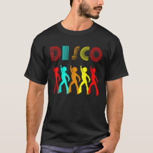 I Liebe Disco Retro Vintag Dancing Party 70er 80er T-Shirt