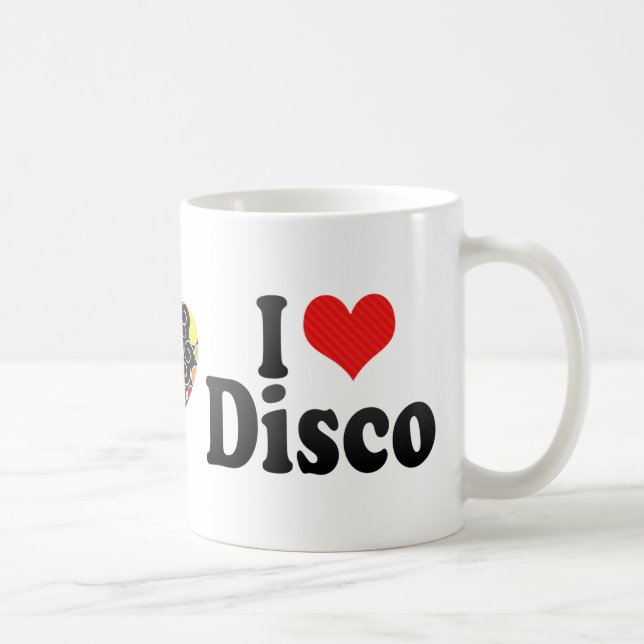 I Liebe-Disco Tasse (Rechts)