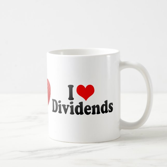 I Liebe-Dividenden Tasse (Rechts)