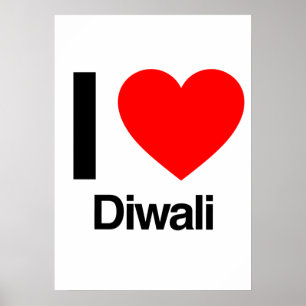 i Liebe diwali Poster