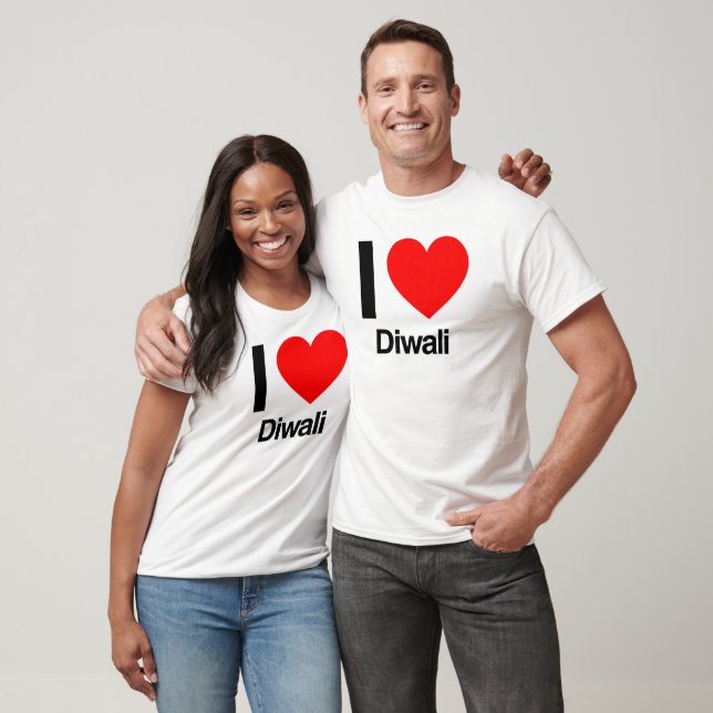 i Liebe diwali T-Shirt (Unisex)
