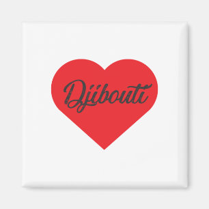 I Liebe Djibouti Magnet