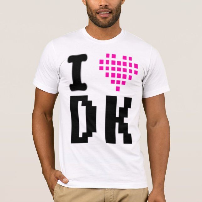 I Liebe DK T-Shirt (Vorderseite)