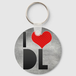 I LIEBE DL SCHLÜSSELANHÄNGER