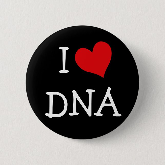I LIEBE DNA BUTTON (Vorderseite)