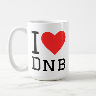 I Liebe dnb Kaffeetasse