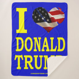 I LIEBE DONALD TRUMP SHERPADECKE