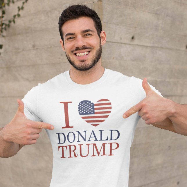 I Liebe Donald Trump T-Shirt (Von Creator hochgeladen)