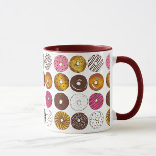 I Liebe Donuts Dutzend Doughnut Frühstück Tasse