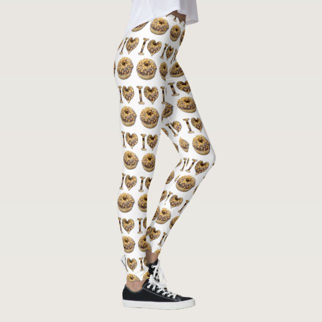 I Liebe Donuts Leggings (Rechts)