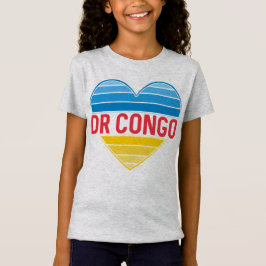 I Liebe DR Kongo, Kongo-Kinshasa Herz T-Shirt