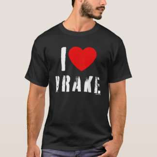 I Liebe DRAKE Vintag I Herz DRAKE Passend für Fa. T-Shirt
