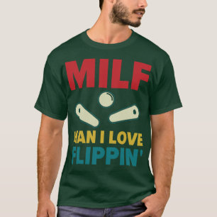 I Liebe Dreh Pinball Maschinen Arcade Funny Game T-Shirt