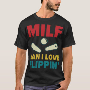 I Liebe Dreh Pinball Maschinen Arcade Funny Game T-Shirt