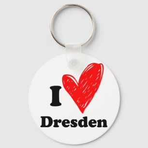 I Liebe Dresden Schlüsselanhänger