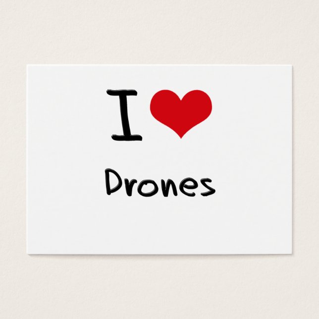 I Liebe Drones (Vorderseite)