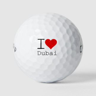 I Liebe Dubai HEART Golfball