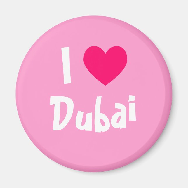 I Liebe Dubai Magnet (Vorne)