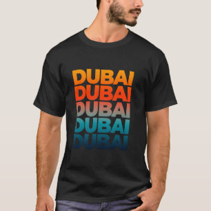 I Liebe Dubai, Phantastisch Dubai Illustration Gra T-Shirt