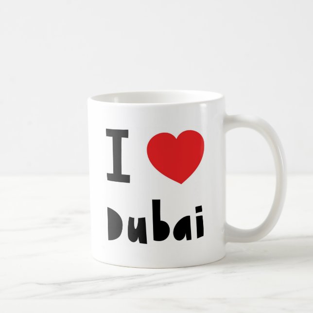 I Liebe Dubai Tasse (Rechts)