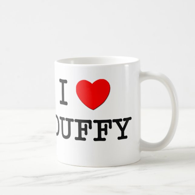 I Liebe Duffy Kaffeetasse (Rechts)