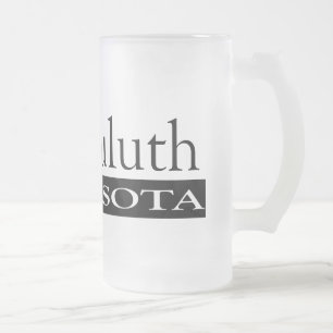I Liebe Duluth Minnesota Mattglas Bierglas