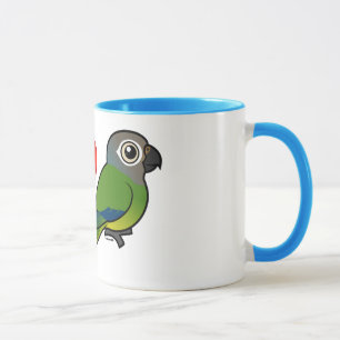 I Liebe Düster-köpfiges Conures Tasse