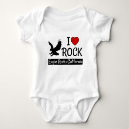 I Liebe Eagle Rock California Rotes Herz Baby Strampler