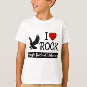 I Liebe Eagle Rock California Rotes Herz T-Shirt