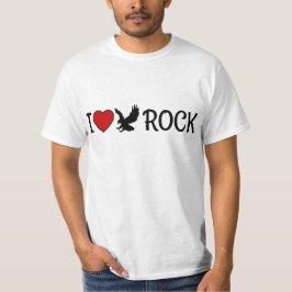I Liebe Eagle Rock California Rotes Herz T-Shirt