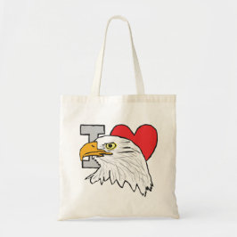 I Liebe Eagles Tragetasche