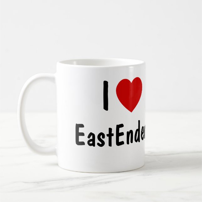 I Liebe EastEnders Kaffeetasse (Links)