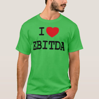 I Liebe EBITDA Funny Wandern Schluchten T-Shirt