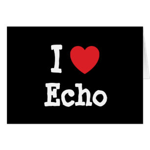 I Liebe Echo T - Shirt