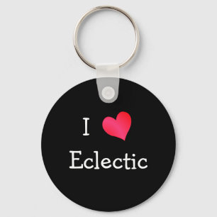 I Liebe Eclectic Schlüsselanhänger