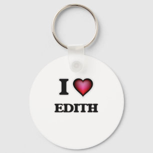 I Liebe Edith Schlüsselanhänger