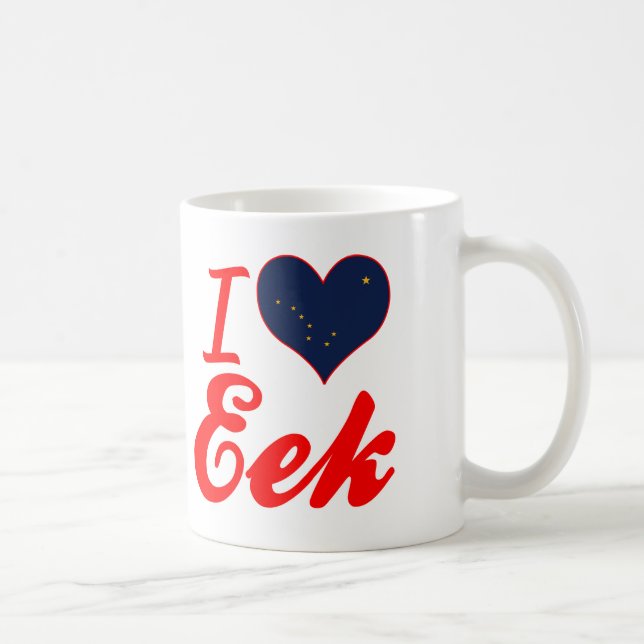 I Liebe-EEK, Alaska Tasse (Rechts)