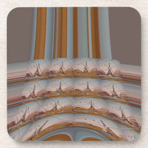 I Liebe Eiffelturm Paris Mit Liebe blauer Himmel c Untersetzer