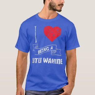 I Liebe, ein Tutu Wahine Hawaiian Oma T T-Shirt