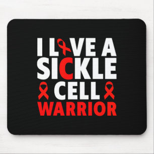 I Liebe eines Sichelzellenkriegers - Sichelzellenw Mousepad