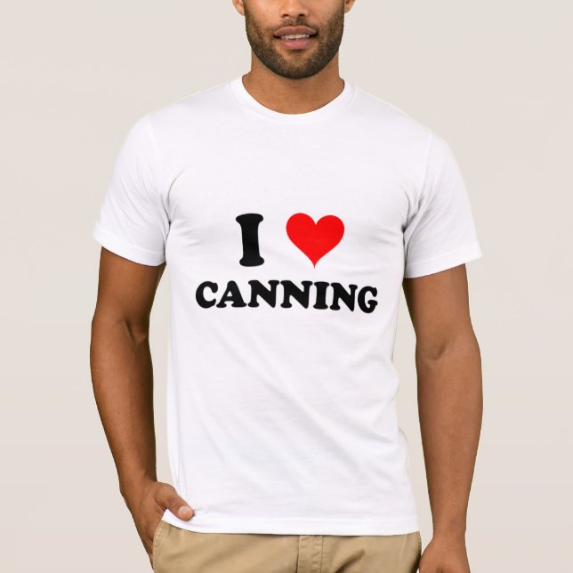 I Liebe-Einmachen T-Shirt (Vorderseite)