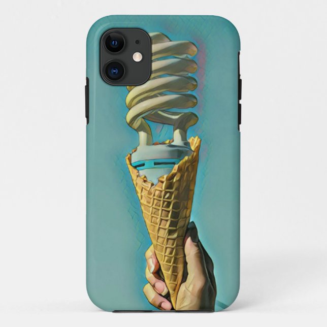 I Liebe Eiscreme Case-Mate iPhone Hülle (Rückseite)