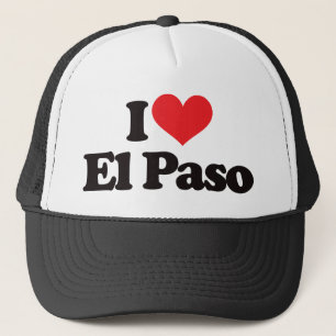 I Liebe El Paso Truckerkappe