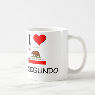 I Liebe EL SEGUNDO Kalifornien Tasse
