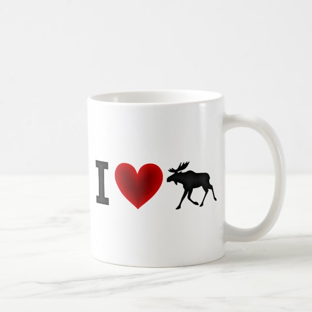 I Liebe-Elche Kaffeetasse (Rechts)
